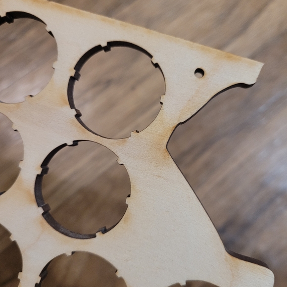 Georgia Silhouette Bottle Cap Display Decor - Picture 4 of 6